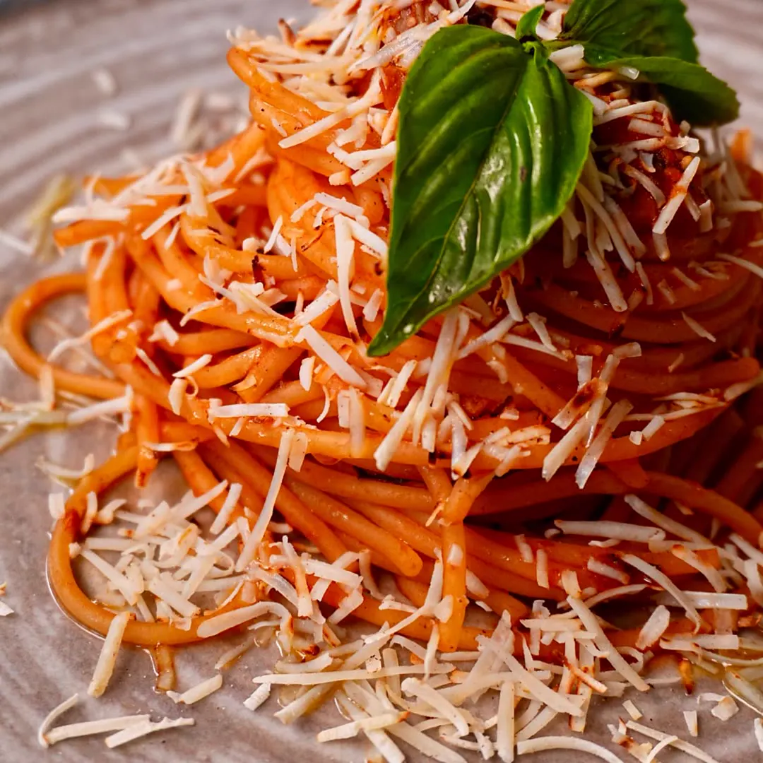 spaghetti alla Norma di Sicilia Bedda