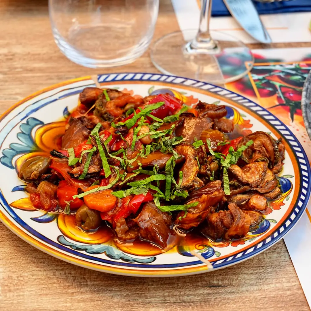 caponata di Sicilia Bedda